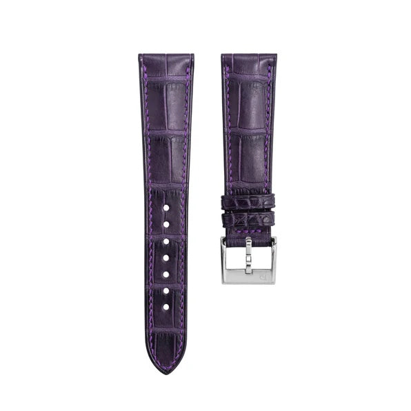 Alligator leather strap