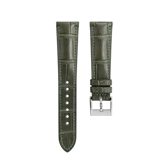 Alligator leather strap