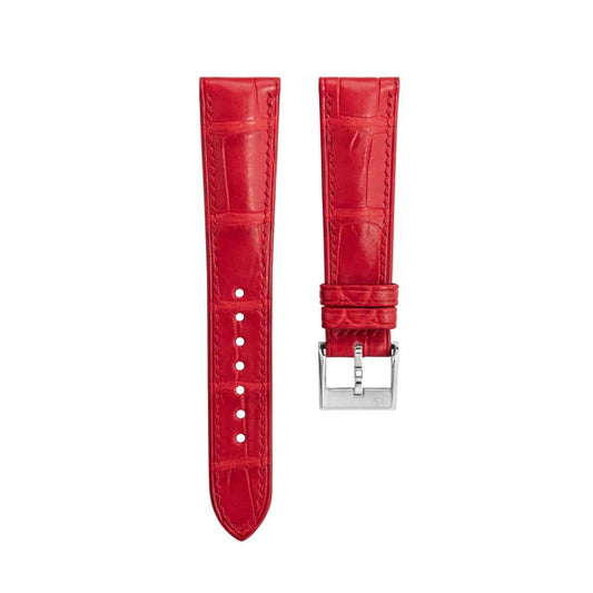 Alligator leather strap